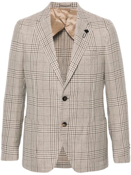 Kontrolleret blazer Lardini brun