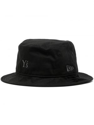 Haftowany kapelusz Ys czarny