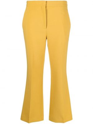 Pantalon large Rochas jaune