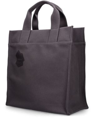 Βαμβακερή τσάντα shopper Objects Iv Life γκρι