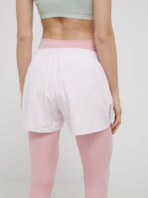 Однотонные шорты Adidas Performance розовые
