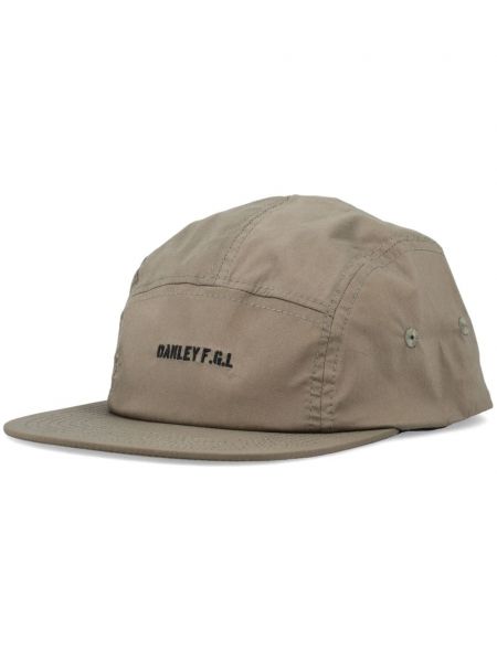 Medvilninis kepurė su snapeliu Oakley ruda