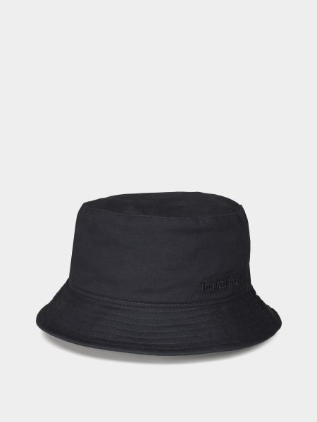 Черная хлопковая шляпа Timberland