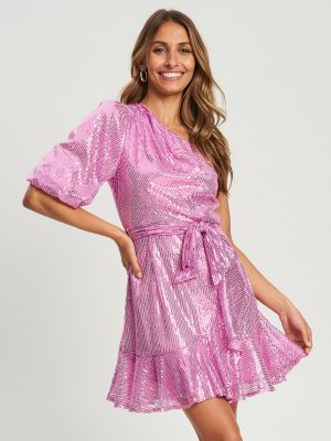 Φόρεμα Tussah ροζ