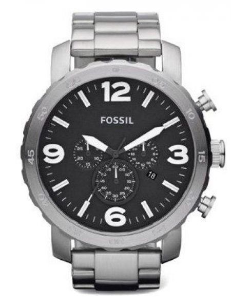 Srebrny zegarek Fossil
