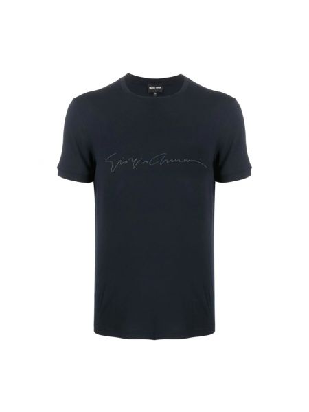 T-shirt Giorgio Armani blau