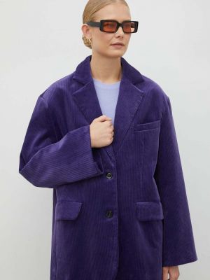 Kordbársony kabát Lovechild lila