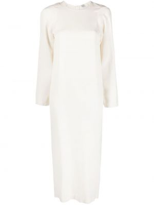 Sukienka długa Toteme - Biały