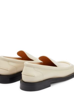 Pantofi loafer din piele Proenza Schouler alb