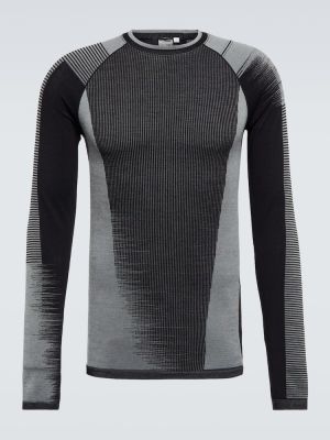 Вълнен пуловер Y-3 черно