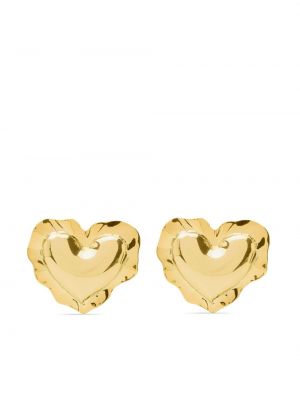 Szív mintás fülbevaló Nina Ricci aranyszínű