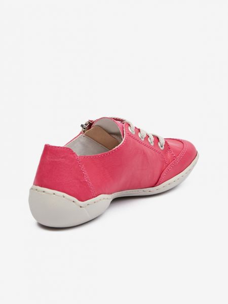 Sneakersy Rieker różowe