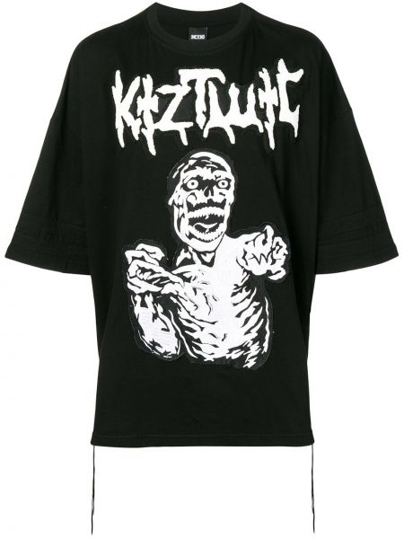 Оверсайз футболка Ktz, черная