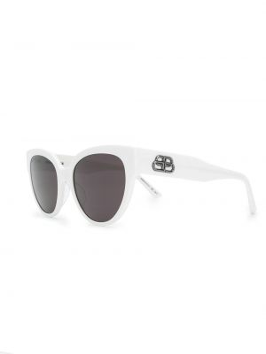 Okulary przeciwsłoneczne Balenciaga Eyewear białe