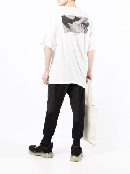 T-shirt à imprimé oversize Julius blanc