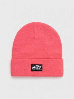Рожева шапка Vans