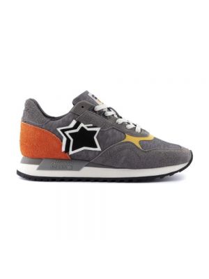 Chaussures de ville à motif étoile Atlantic Stars gris