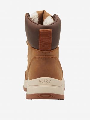 Zateplené členkové topánky Roxy hnedá
