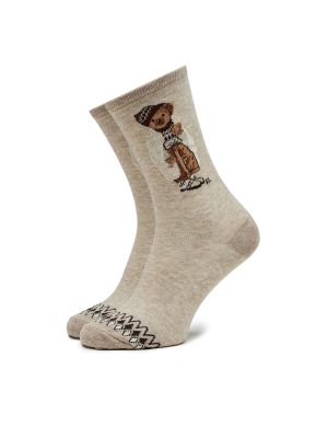 Ponožky Polo Ralph Lauren hnedá