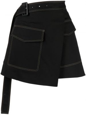 Mini sukně Helmut Lang černé