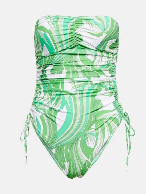 Kupaći kostim s printom Melissa Odabash zelena