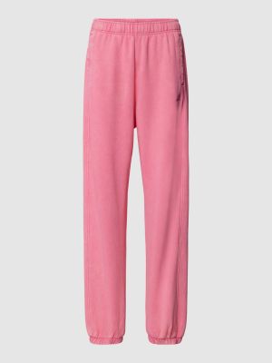Spodnie sportowe Adidas Sportswear różowe