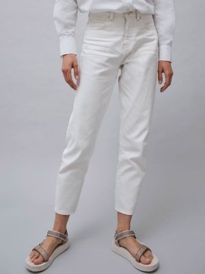 Straight leg jeans Opus bianco