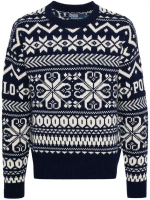Жакардов пуловер Polo Ralph Lauren