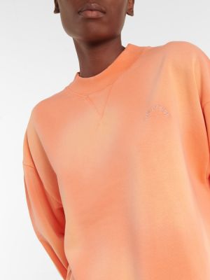 Bluza bawełniana oversize The Upside pomarańczowa