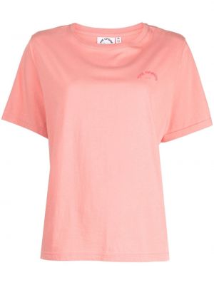 T-shirt aus baumwoll The Upside pink
