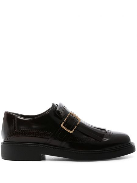 Læder loafers Tod's lilla