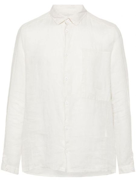 Ленена риза Transit бяло