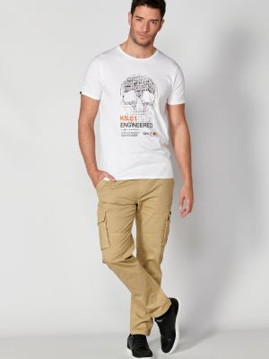 T-shirt Koroshi bianco
