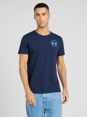 T-shirt La Martina azzurro