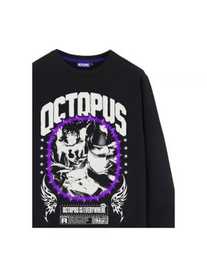 Sweatshirt Octopus schwarz