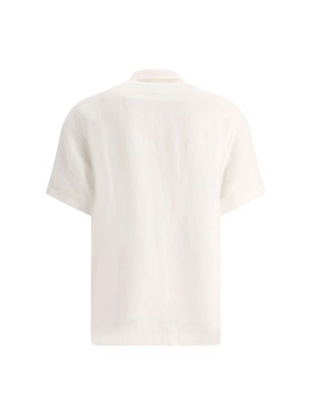 Lniana koszula C.p. Company biała