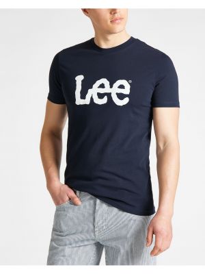 Тениска Lee синьо