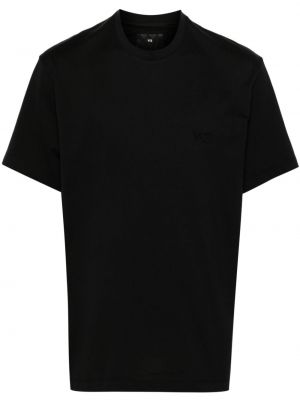 T-krekls ar apdruku Y-3 melns