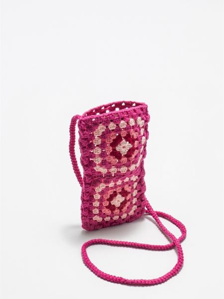 Чанта през рамо Elle Shoes розово