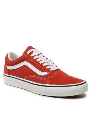 Ниски обувки Vans червено