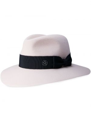 Filcowy kapelusz Maison Michel - сzarny