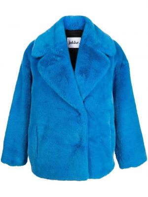 Palton de blană Jakke albastru