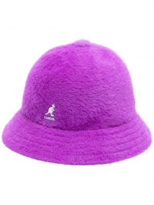 Mütze mit stickerei Facetasm lila