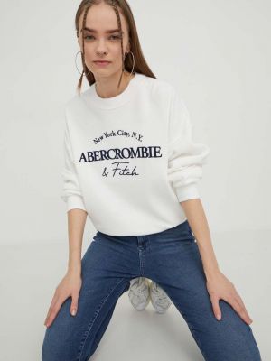 Bluza Abercrombie & Fitch biała