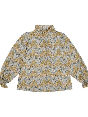 Blomstret bomuld bluse for piger Paade Mode