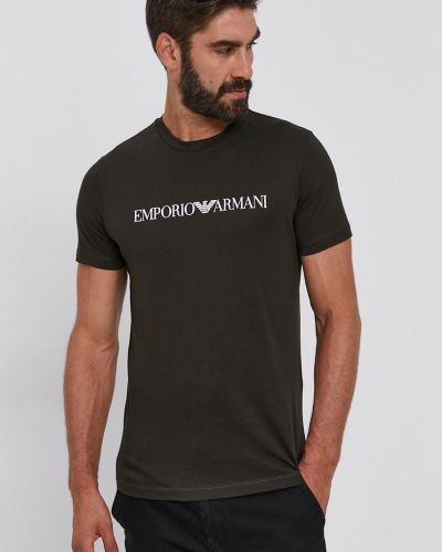 Tricou din bumbac Emporio Armani