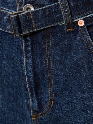 Voľné džínsy s vysokým pásom Sacai modrá
