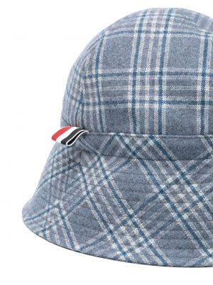Flanelový kostkovaný klobouk Thom Browne