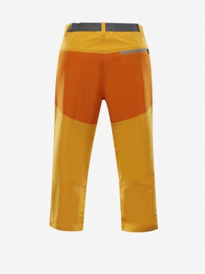 Softshellové kalhoty Alpine Pro žluté