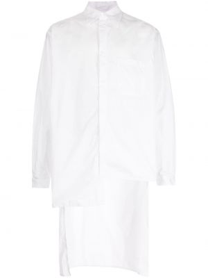 Asymmetrisk skjorta Yohji Yamamoto vit